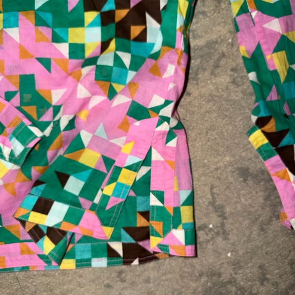 Tory Burch Multicolor Geometric Tunic - Picture 6 of 6